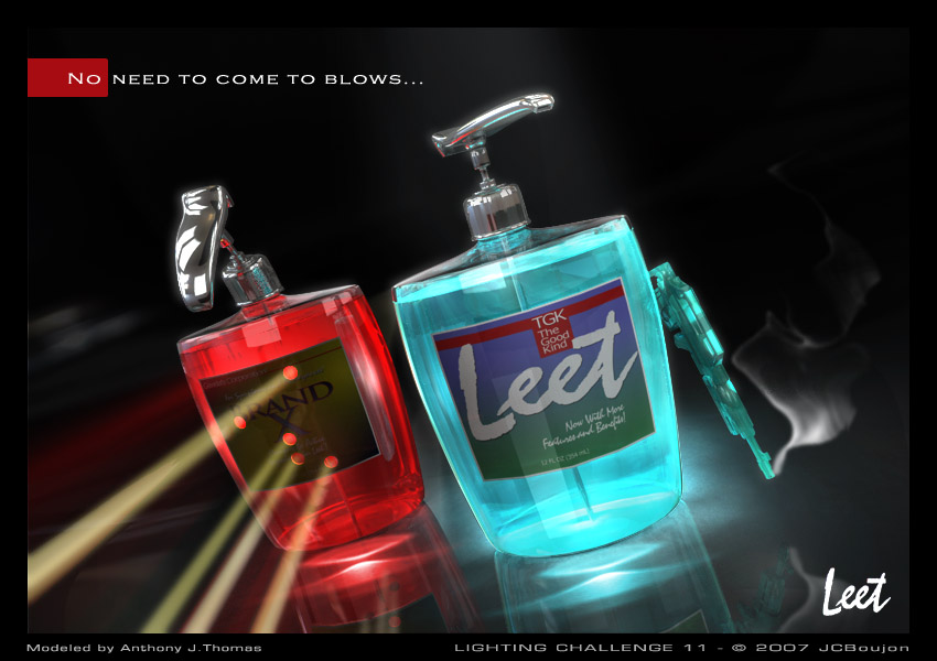 Leet is better than Brand X