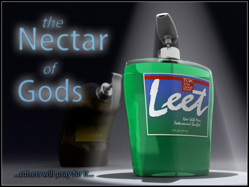 Leet is better than Brand X