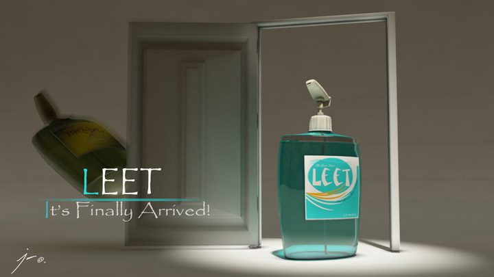 Leet is better than Brand X